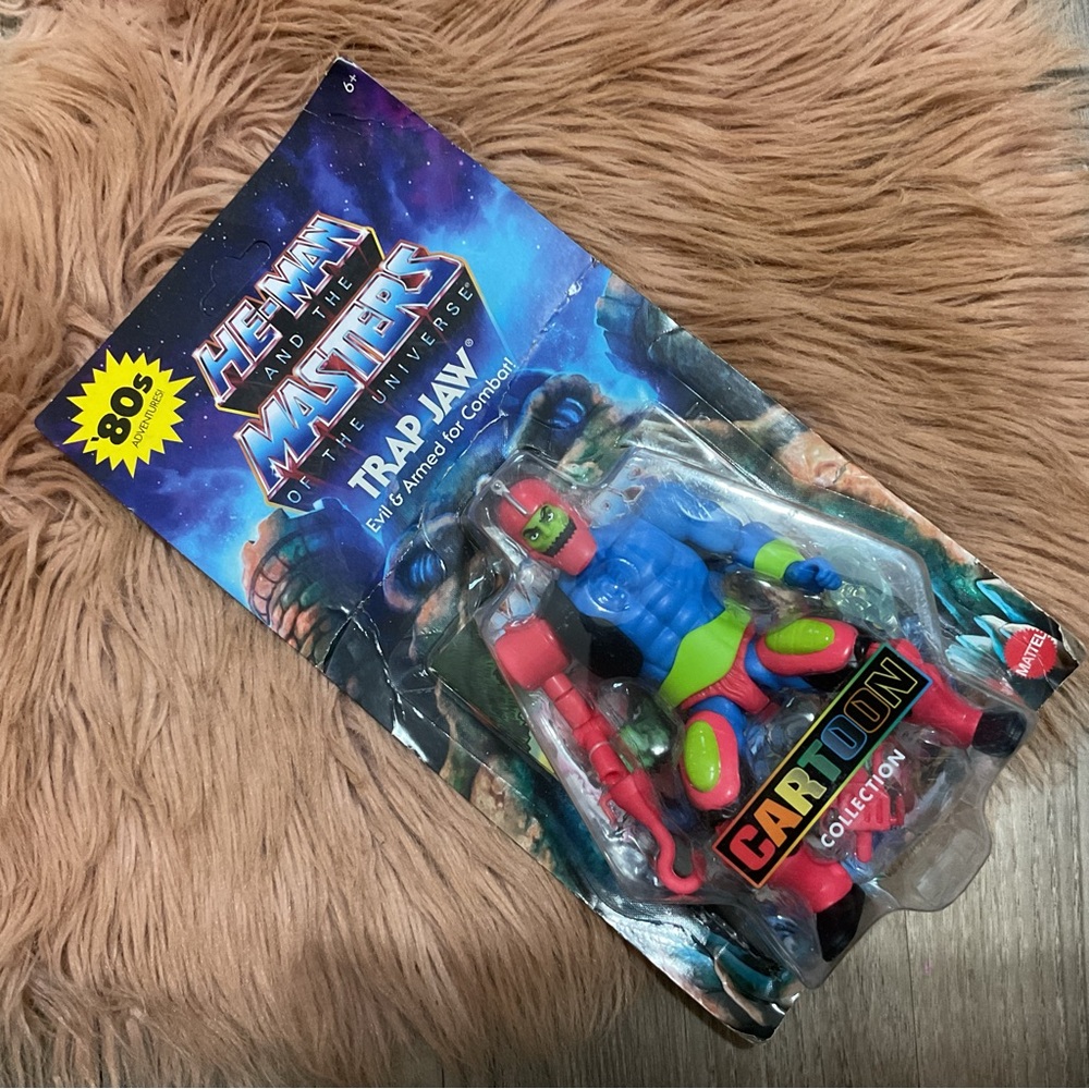 He Man Trap Jaw VTG Combat Toy NWT